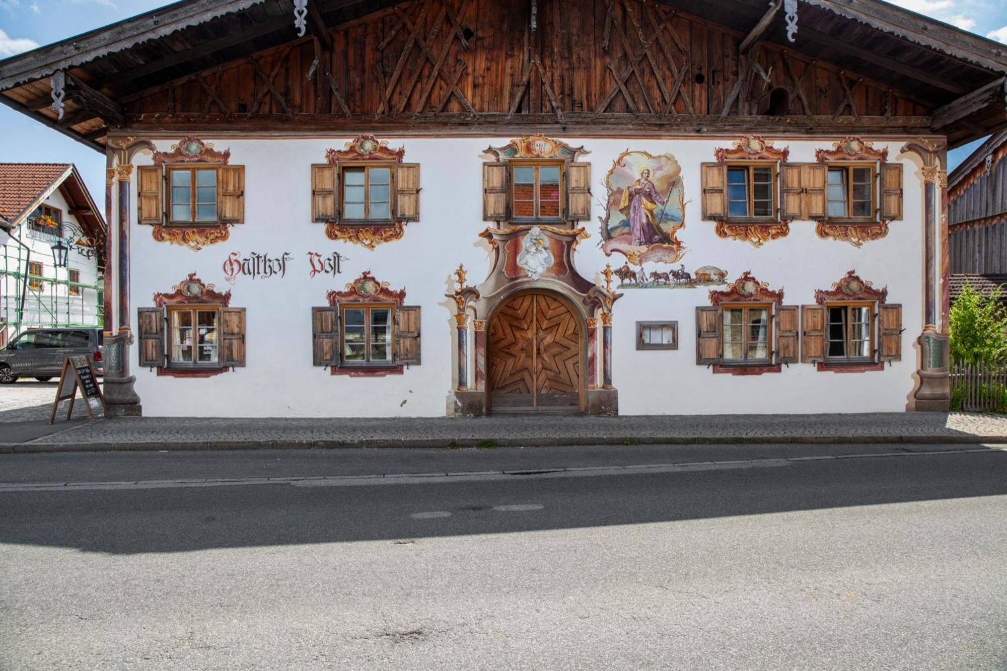 Block'S Post Krün Exterior foto